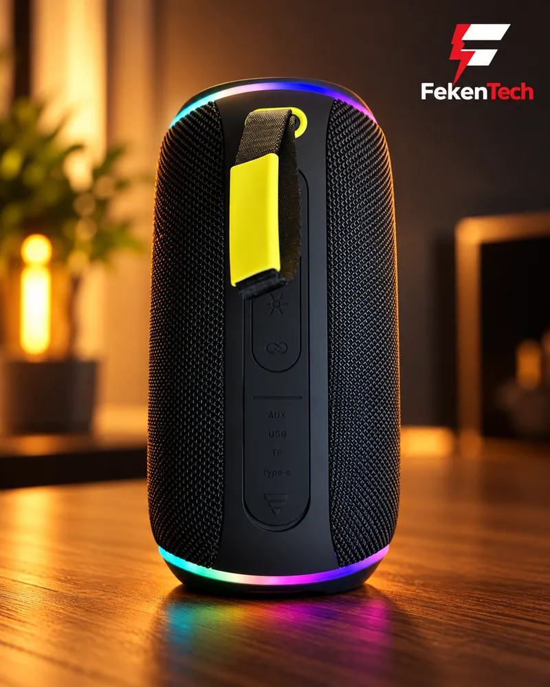 Parlante Bluetooth P38 Pro con Luces RGB